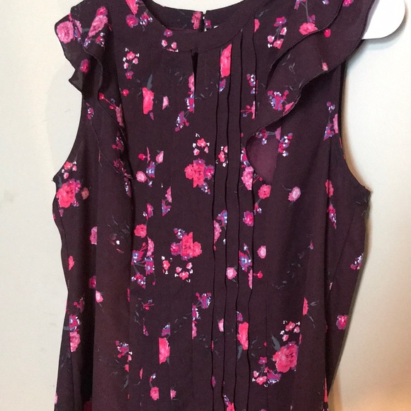 Elle Ruffle Sleeve Tank - Picture 2 of 3